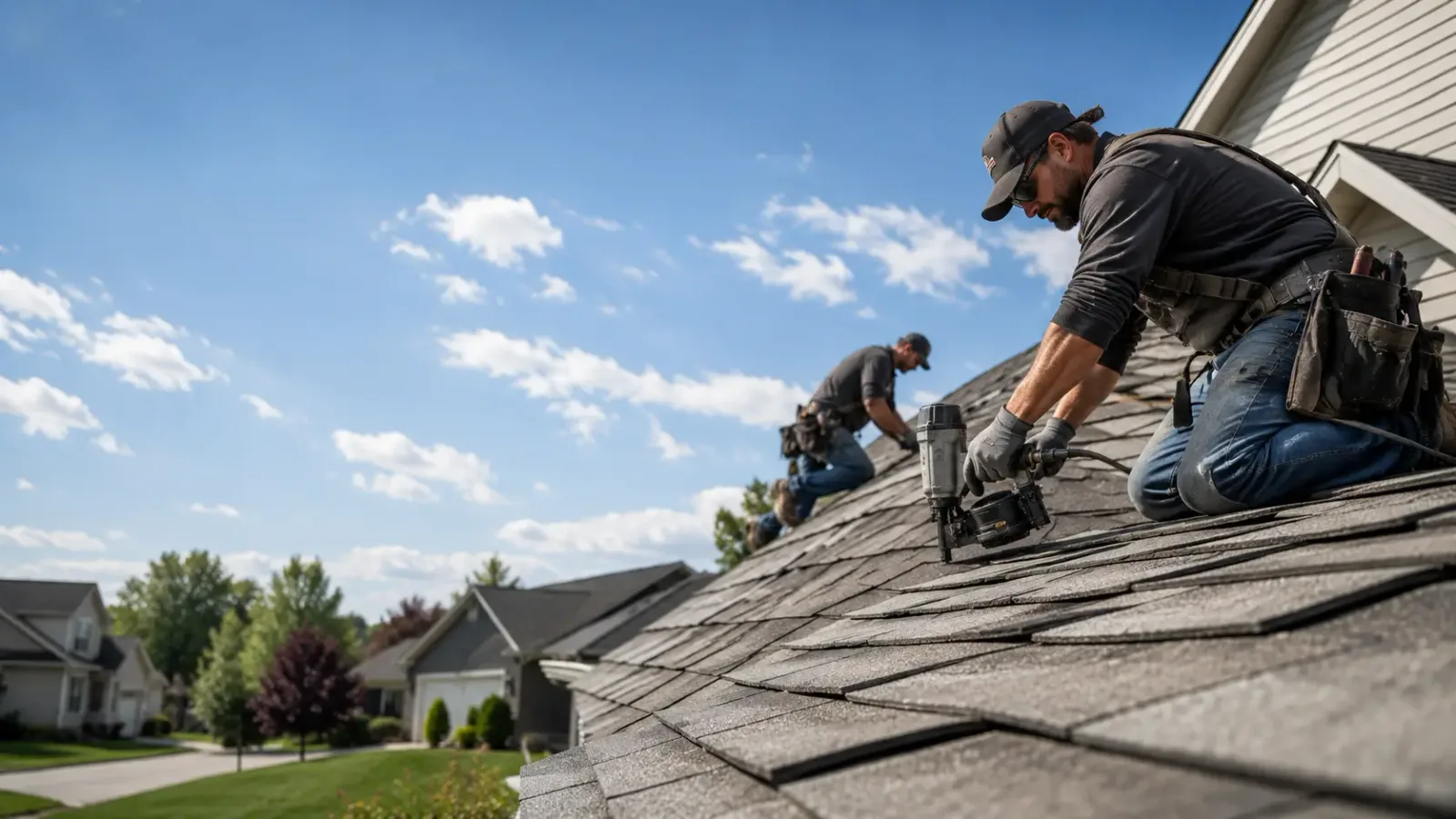 Storm Damage Roof Repair in Leslie, AR near me